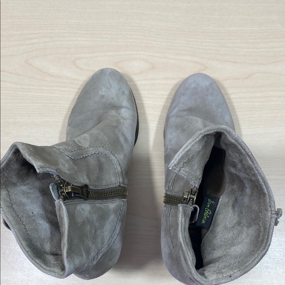 Sam Edelman Louie Women's Suede Fringe Western Ankle Boots - Picture 4 of 13